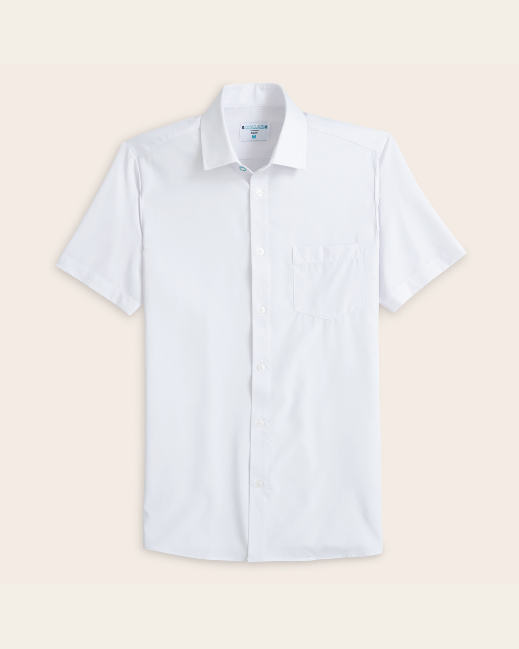 Range Shirt - White Short Sleeve