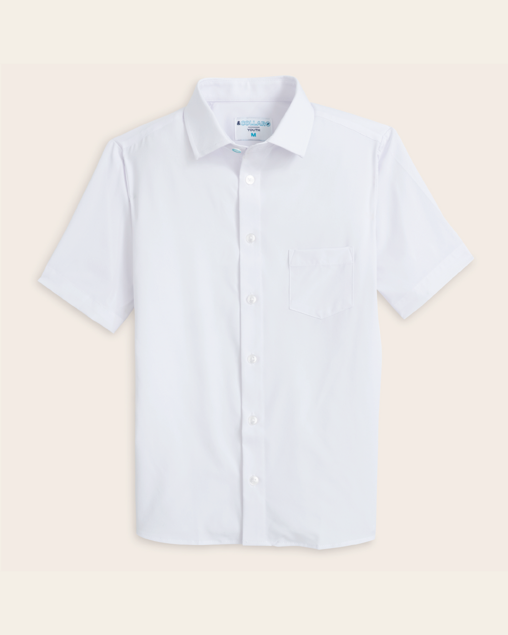 Range Shirt - White Short Sleeve - Kids