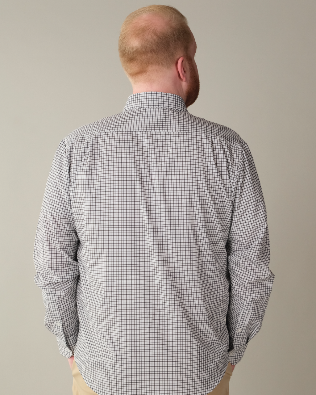 Range Shirt - White w/ Black Check