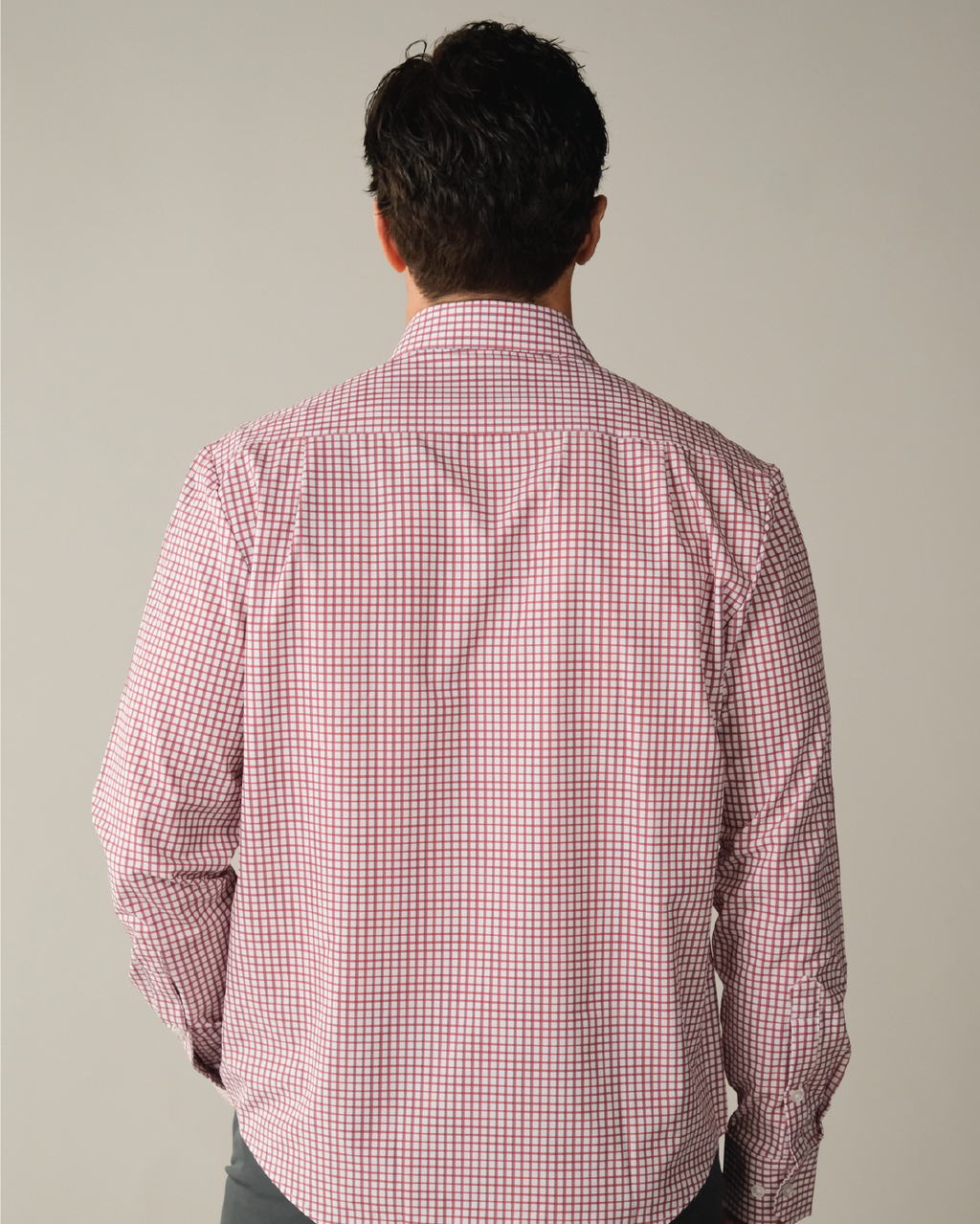 Range Shirt - Red and White w/ Blue Accent