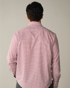 Range Shirt - Red and White w/ Blue Accent
