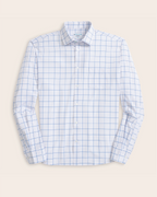 Range Shirt - White w/ Navy and Grey Grid