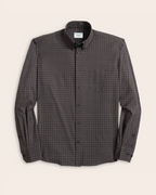 Range Shirt - Charcoal w/ Black Windowpane