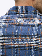Horizon Tweed Shacket | Atlantic Plaid Classic-Fit