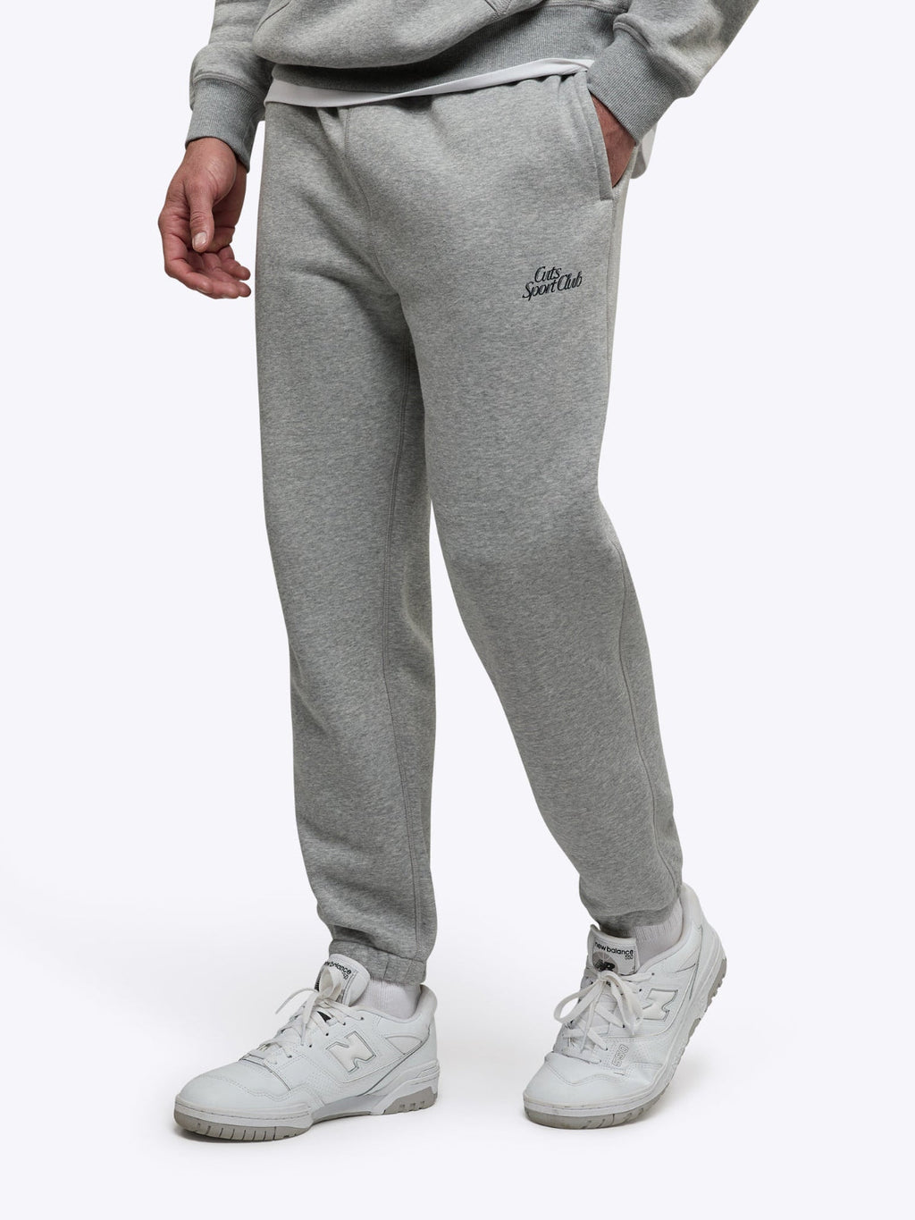 Sport Club Sweatpant | Heather Grey Classic-Fit
