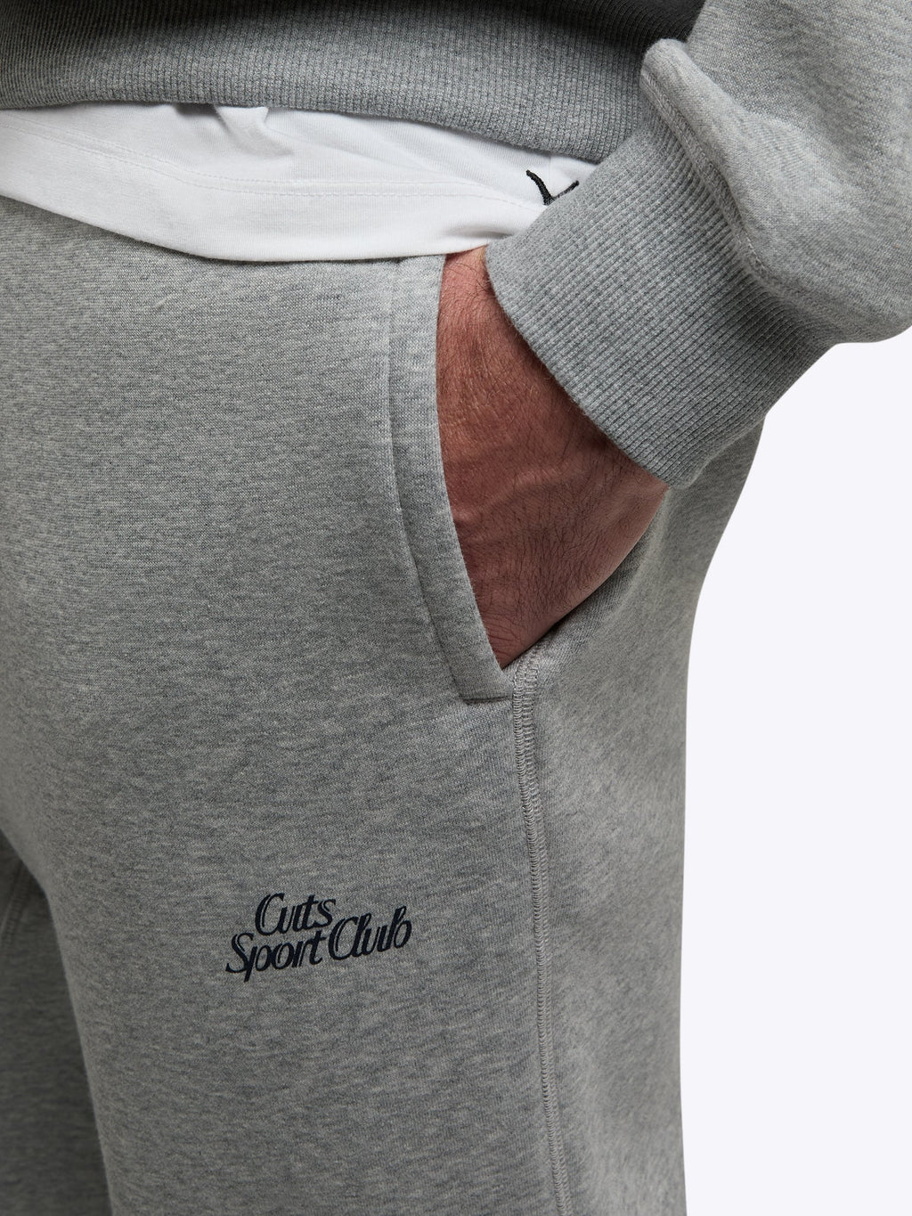 Sport Club Sweatpant | Heather Grey Classic-Fit