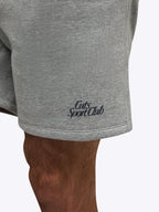 Sport Club Sweatshort | Heather Grey Classic-Fit