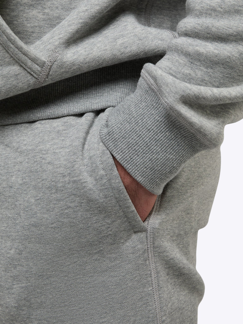 Sport Club Sweatshort | Heather Grey Classic-Fit