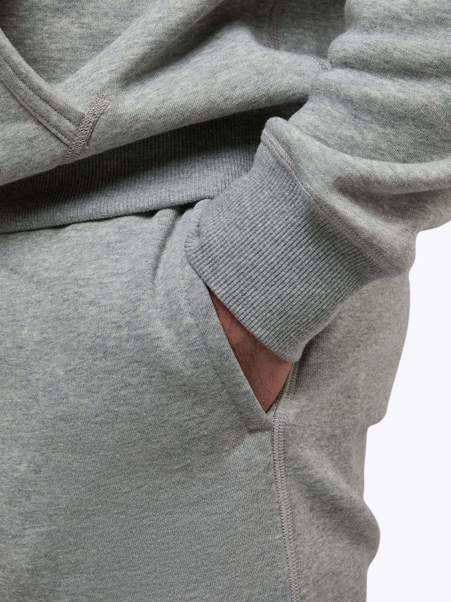 Sport Club Sweatshort | Heather Grey Classic-Fit