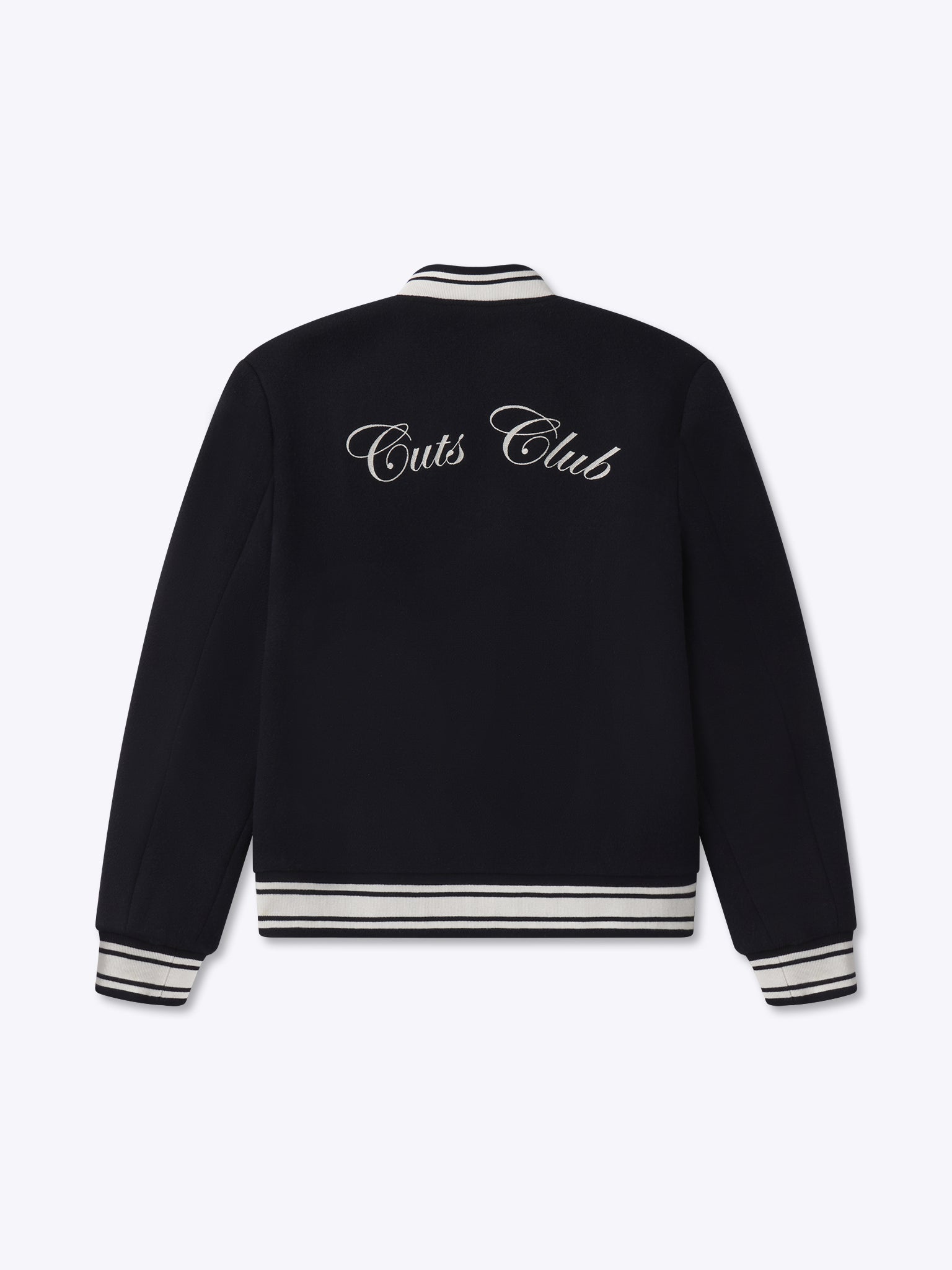 Varsity Bomber | Marine Navy Classic-Fit