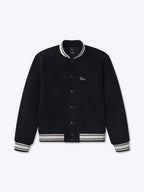 Varsity Bomber | Marine Navy Classic-Fit