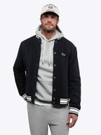 Varsity Bomber | Marine Navy Classic-Fit