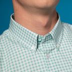 Range Shirt - Light Green and White Gingham